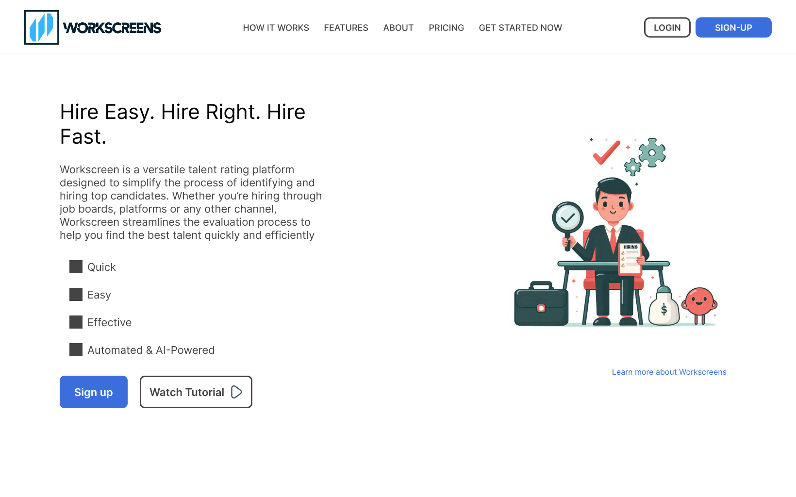 Front-facing marketing site